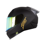 CASCO INTEGRAL SHAFT 560 EVO PLANO NEGRO+DORADO