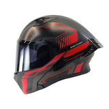 CASCO ABATIBLE ICH 3120 TRADE NEGRO+ROJO