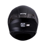 CASCO INTEGRAL ICH 503 NEGRO MATE