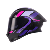 CASCO ABATIBLE ICH 3120 ORDANOX NEGRO+MORADO+FUCSIA