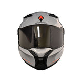 CASCO INTEGRAL SPARTAN FENIX GRIS BRILLANTE