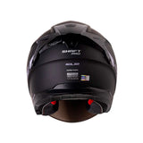 CASCO ABIERTO SHAFT PRO 240 DV NEGRO+MORADO
