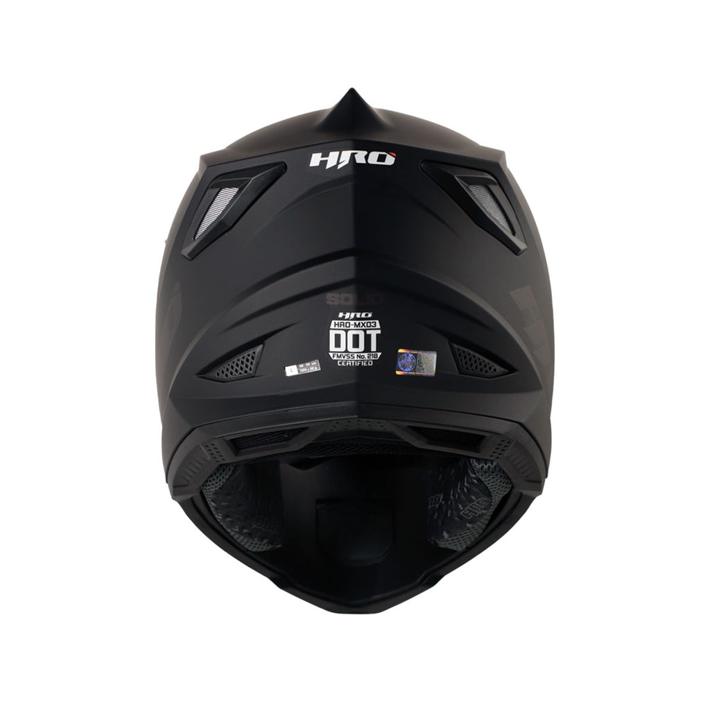 CASCO MULTIPROPOSITO HRO MX03 PLANO NEGRO+MORADO – RIDER HOUSE STORE
