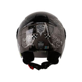 CASCO ABIERTO SHAFT 212 BONDO NEGRO+GRIS