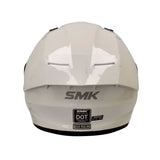 CASCO INTEGRAL SMK STELLAR PLANO BLANCO BRILLO