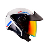 CASCO ABIERTO SHAFT 212 ONER GRIS + ROJO