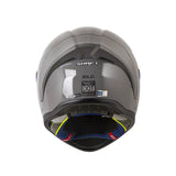 CASCO INTEGRAL SHAFT 547 SP PLANO GRIS+AZUL