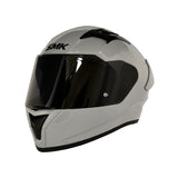 CASCO INTEGRAL SMK STELLAR PLANO GRIS BRILLANTE