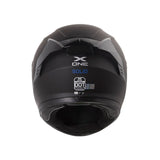 CASCO INTEGRAL XONE X-500 RS PLANO NEGRO+AZUL