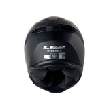 CASCO INTEGRAL LS2 FF808 STREAM II NEGRO MATE VISOR SILVER