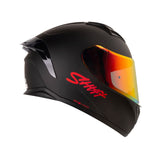 CASCO INTEGRAL SHAFT 582 SP EVO PLANO NEGRO+ROJO
