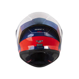 CASCO INTEGRAL SHAFT 526 SP EVO RAIXX BLANCO+ROJO