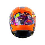 CASCO INTEGRAL SHAFT 560 EVO UNIVERSE MORADO+NARANJA