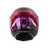 CASCO ABIERTO SHAFT 562 R TOXIC NEGRO+FUCSIA