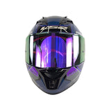 CASCO INTEGRAL LS2 FF806 CE-11 AZUL OSCURO+GRIS