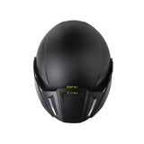 CASCO ABIERTO SHAFT 212 PLANO NEGRO+AMARILLO NEON