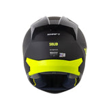 CASCO INTEGRAL SHAFT 560 EVO PLANO NEGRO+AMARILLO NEÓN