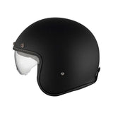 CASCO ABIERTO MT OF507 SV LE MANS 2 S PLANO A1 NEGRO MATE