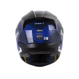CASCO INTEGRAL SHAFT 560 EVO TEYK AZUL+BLANCO