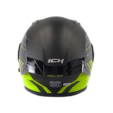 CASCO ABATIBLE ICH 3120 WESTSAY NEGRO+AMARILLO NEON