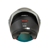 CASCO ABIERTO SHAFT 226 GT PLANO NEGRO+ROJO