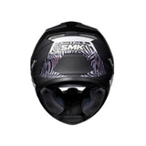 CASCO INTEGRAL SMK STELLAR FURY MA266C NEGRO+GRIS