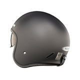 CASCO ABIERTO ZEUS 389 NEGRO MATE