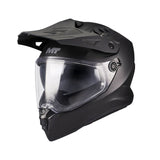 CASCO MULTIPROPOSITO MT HS218 SV TRACK PURE A1 NEGRO MATE