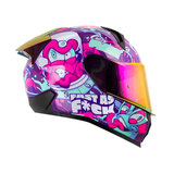CASCO INTEGRAL SHAFT 560 EVO UNIVERSE MORADO+FUCSIA