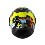 CASCO ABATIBLE XONE 3000 RS STUFF NEGRO+AZUL