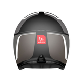 CASCO ABIERTO MT OF507 SV LEMANS 2 S LUTHER B12 NEGRO+GRIS