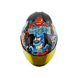 CASCO INTEGRAL SHAFT 560 EVO UNIVERSE NEGRO+AZUL