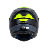 CASCO INTEGRAL SHAFT 502 FALL NEGRO+AMARILLO NEÓN