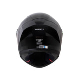 CASCO INTEGRAL SHAFT 526 SP EVO PLANO NEGRO+GRIS+VISOR ROJO