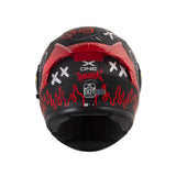 CASCO ABATIBLE XONE 3000 RS POWER NEGRO+ROJO