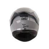 CASCO INTEGRAL XONE X-500 RS PLANO GRIS SILVER