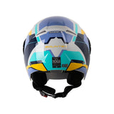 CASCO ABIERTO SHAFT 212 ZOUNTEX GRIS+AZUL