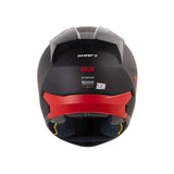 CASCO INTEGRAL SHAFT 560 EVO NEGRO+ROJO