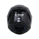 CASCO INTEGRAL LS2 FF820 NEGRO BRILLO