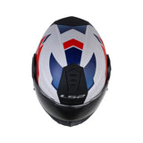 CASCO ABATIBLE LS2 FF902 DURIA AZUL+BLANCO