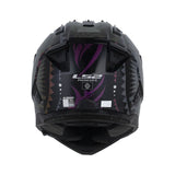 CASCO MULTIPROPÓSITO LS2 MX710 RANGI NEGRO CAMALEÓN