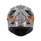 CASCO MULTIPRO HRO MX330 DV GLITCH GRIS+NARANJA