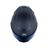 CASCO INTEGRAL XONE X-500 RS SCRAWL GRIS OSCURO+NEGRO