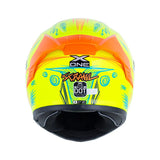 CASCO INTEGRAL XONE X-500 RS SCRAWL AMARILLO NEON+NARANJA