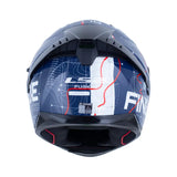 CASCO INTEGRAL LS2 FF806 ROMA AZUL+BLANCO