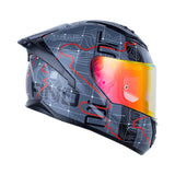 CASCO INTEGRAL LS2 FF806 ROMA GRIS OSCURO