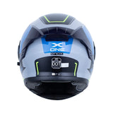 CASCO ABATIBLE XONE 3000 RS ENOX AZUL+AMARILLO