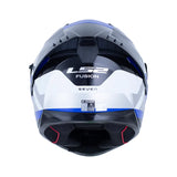 CASCO INTEGRAL LS2 FF806 SEVEN BLANCO+AZUL