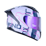 CASCO INTEGRAL LS2 FF806 ROMA MORADO CLARO