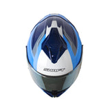 CASCO INTEGRAL SHAFT 598 GTR SPEEDOU AZUL+AZUL OSCURO